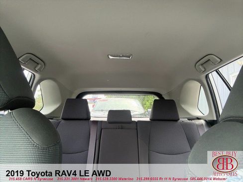 Used 2019 Toyota RAV4 LE w/ All Weather Liner Package AWD/4WD image 19