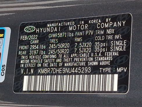 Used 2022 Hyundai Palisade Calligraphy AWD/4WD image 27