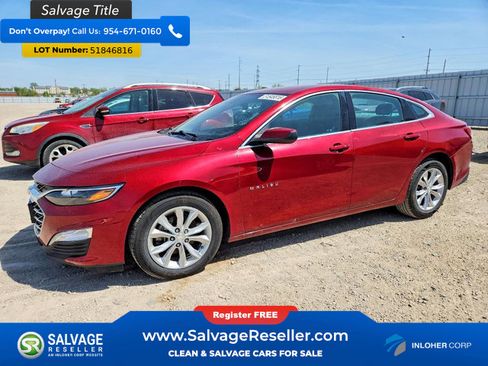 Used 2020 Chevrolet Malibu LT FWD image 1