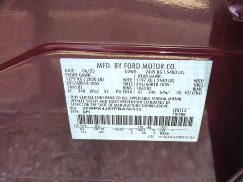 Used 2023 Ford Edge SEL w/ Convenience Package AWD/4WD image 35