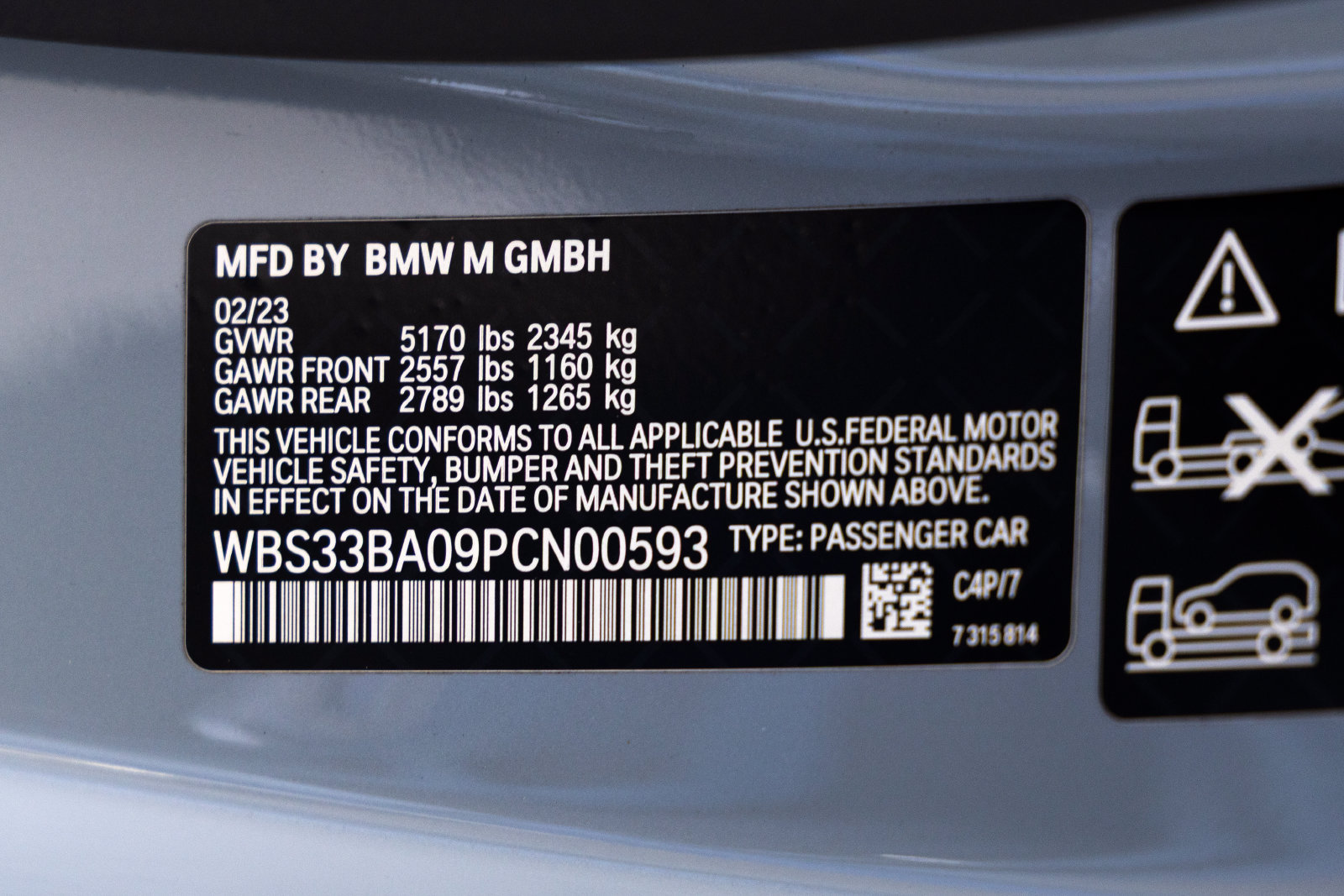 Certified 2023 BMW M4 xDrive Competition AWD/4WD image 34