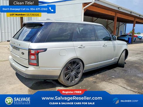 Used 2014 Land Rover Range Rover Supercharged AWD/4WD image 4