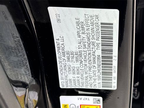 Used 2022 Honda Civic Sport image 26