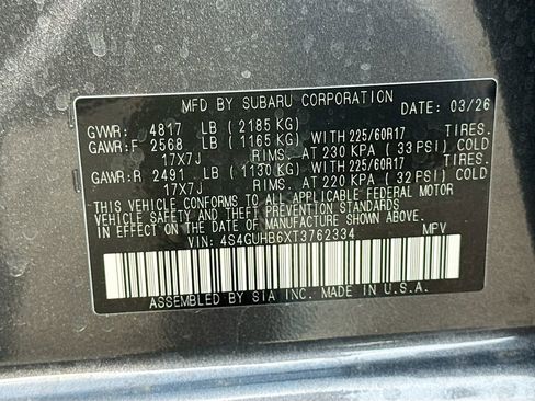 New 2026 Subaru Crosstrek 2.5i AWD/4WD image 38