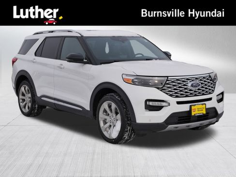 Used 2020 Ford Explorer Platinum w/ Premium Technology Package image 1