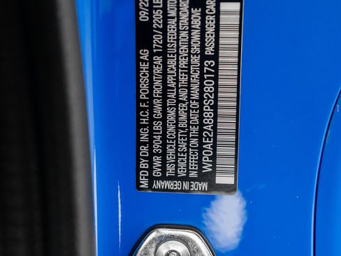 Used 2023 Porsche 718 Cayman GT4 RS w/ Weissach Package image 56