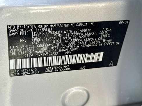 Used 2014 Toyota RAV4 XLE FWD image 28