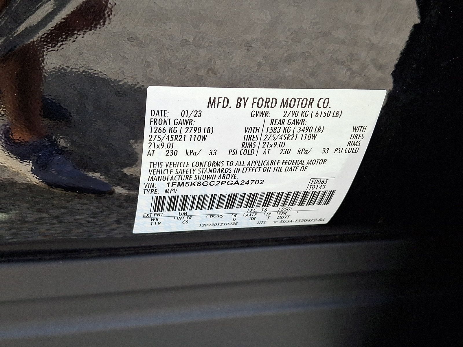 Certified 2023 Ford Explorer ST w/ Equipment Group 401A AWD/4WD image 31