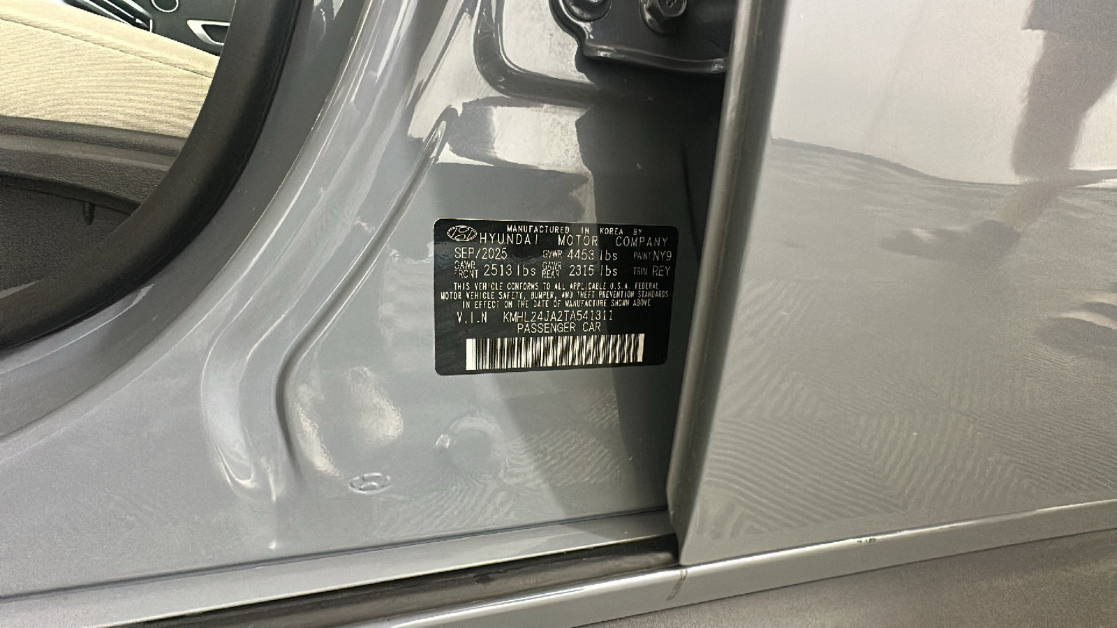 Certified 2026 Hyundai Sonata SE FWD image 15
