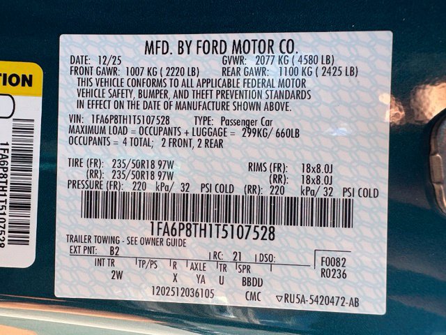 Used 2026 Ford Mustang Coupe RWD image 29