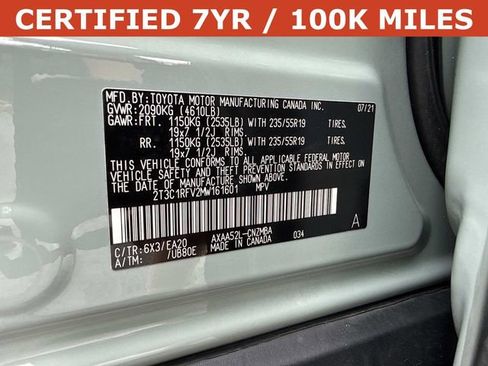 Used 2021 Toyota RAV4 XLE Premium w/ Carpet Mat Package (TMS) FWD image 30
