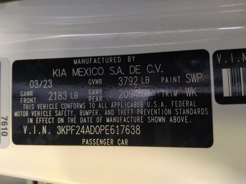Used 2023 Kia Forte LXS FWD image 33