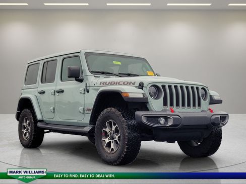 Used 2023 Jeep Wrangler Unlimited Rubicon w/ LED Lighting Group AWD/4WD image 1