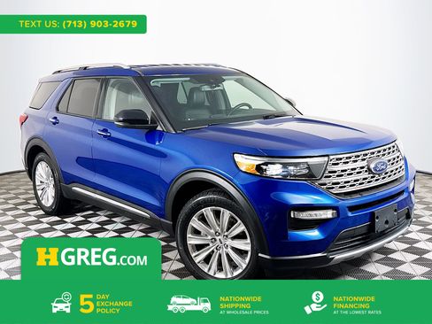 Used 2021 Ford Explorer Limited w/ Hybrid Equipment Group 310A RWD image 1