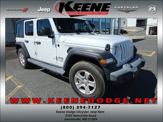 Used 2018 Jeep Wrangler Unlimited Sport S AWD/4WD image 1