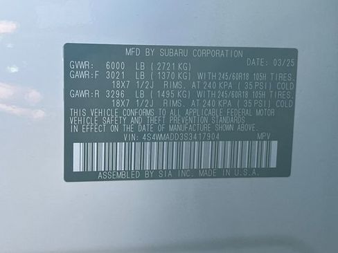 New 2025 Subaru Ascent Premium w/ Premium Package image 24