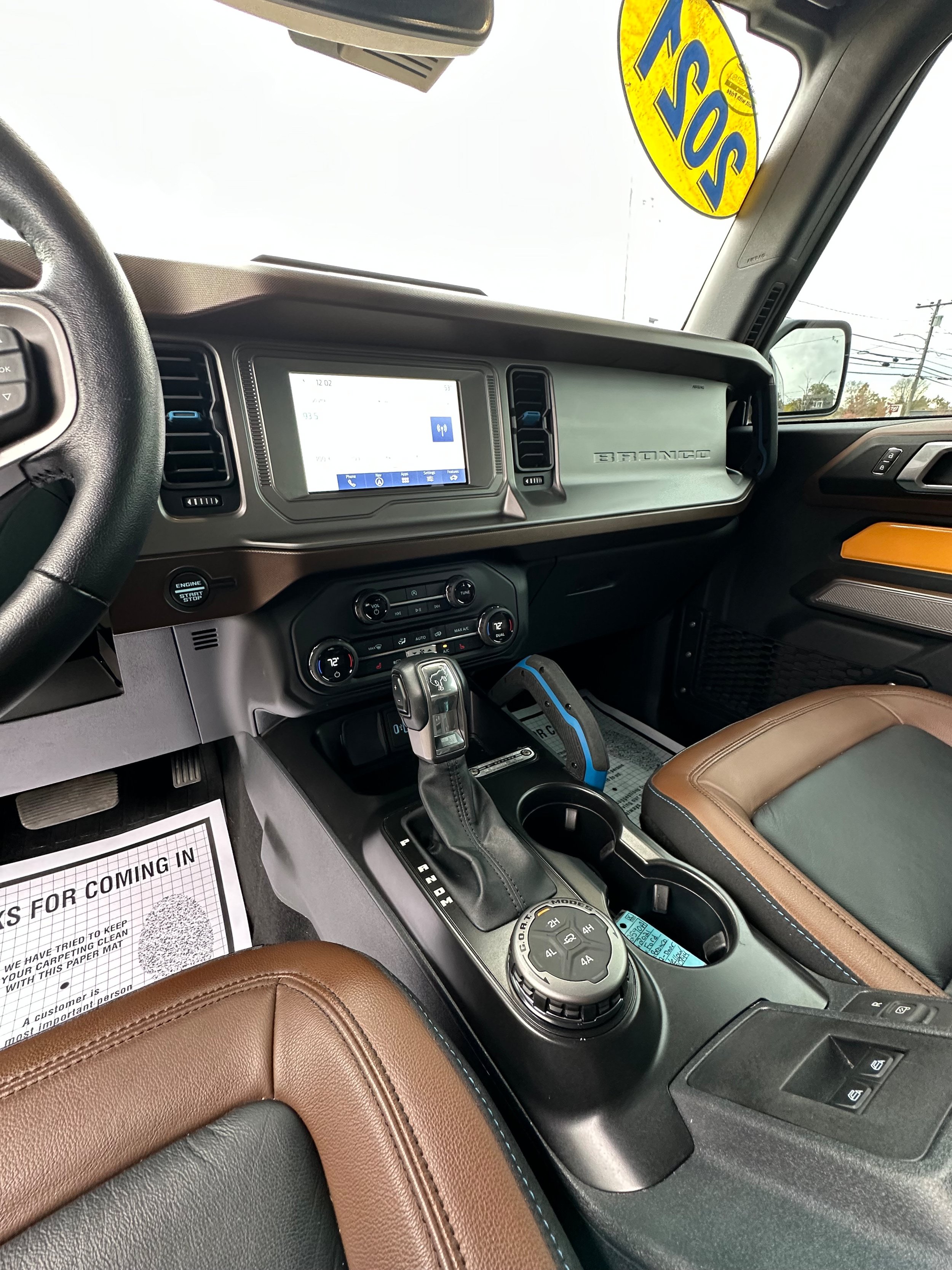 Used 2021 Ford Bronco Outer Banks w/ Sasquatch Package AWD/4WD image 14