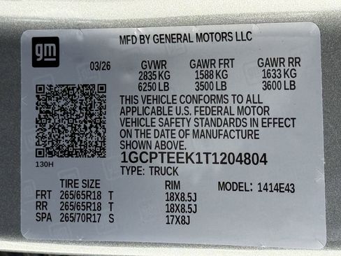 New 2026 Chevrolet Colorado Trail Boss image 23