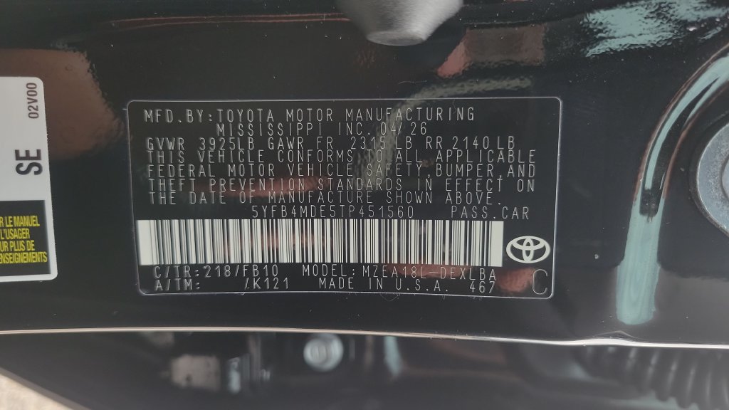 Certified 2026 Toyota Corolla LE FWD image 22