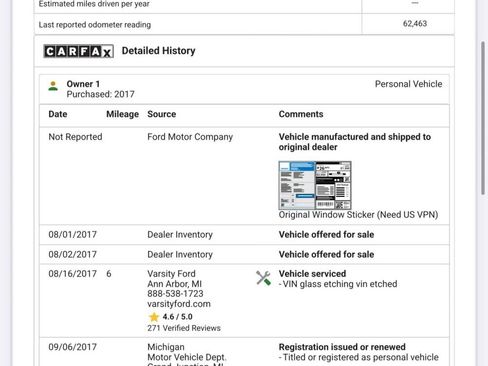 Used 2017 Ford Edge SEL w/ Equipment Group 201A AWD/4WD image 57
