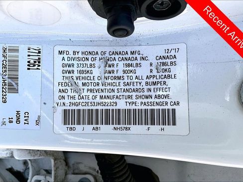 Used 2018 Honda Civic LX image 9