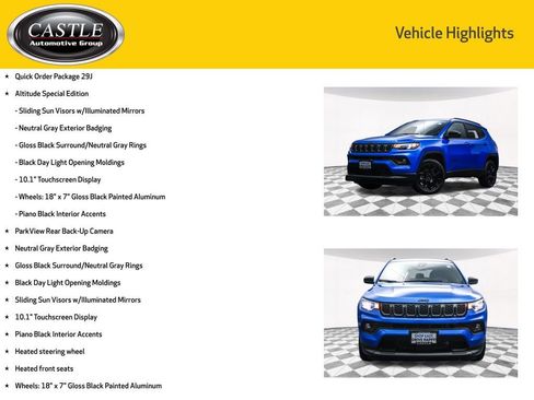 Used 2025 Jeep Compass Latitude w/ Altitude Special Edition image 4