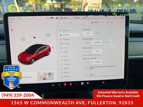 Used 2019 Tesla Model 3 Long Range image 33