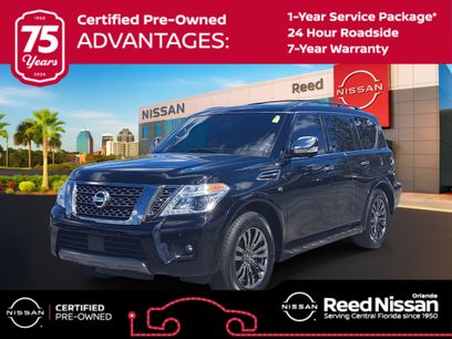 Certified 2019 Nissan Armada Platinum w/ Captain's Chairs Package