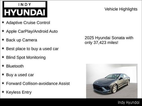 Certified 2025 Hyundai Sonata SE image 7