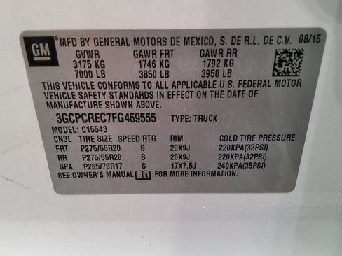 Used 2015 Chevrolet Silverado 1500 LT w/ LT Convenience Package image 46