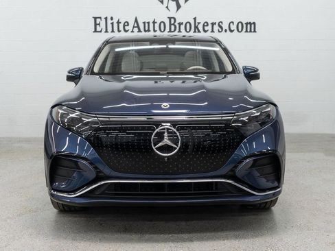 Used 2023 Mercedes-Benz EQS 450+ 4MATIC SUV w/ AMG Line Exterior Package image 3