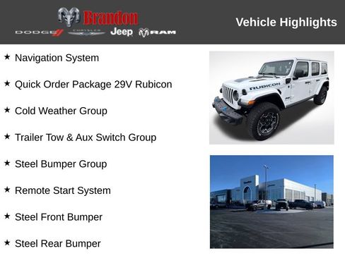 Used 2023 Jeep Wrangler Unlimited Rubicon 4xe w/ Steel Bumper Group AWD/4WD image 3