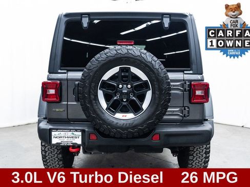 Used 2022 Jeep Wrangler Unlimited Rubicon w/ Steel Bumper Group AWD/4WD image 5