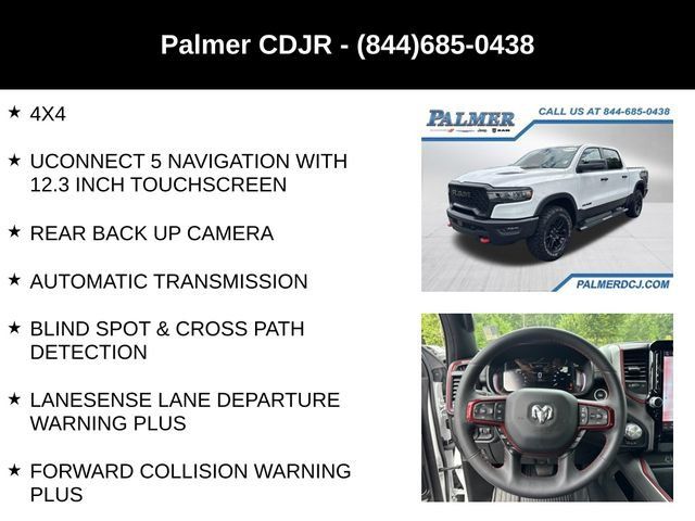 Used 2025 RAM 1500 Rebel w/ Bed Utility Group AWD/4WD image 6