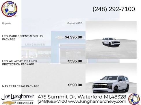 New 2026 Chevrolet Suburban LS AWD/4WD image 10