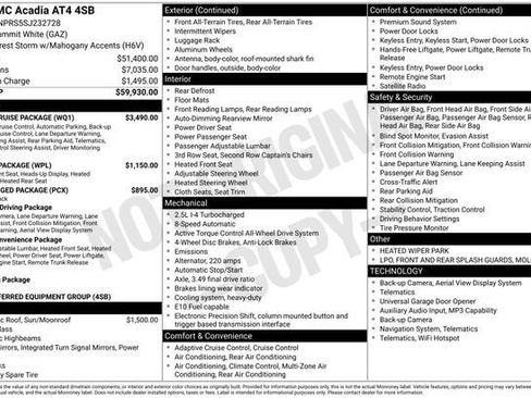 Used 2025 GMC Acadia AT4 w/ Super Cruise Package AWD/4WD image 3