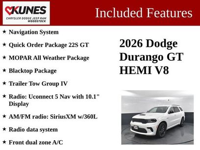 Used 2026 Dodge Durango GT w/ Blacktop Package