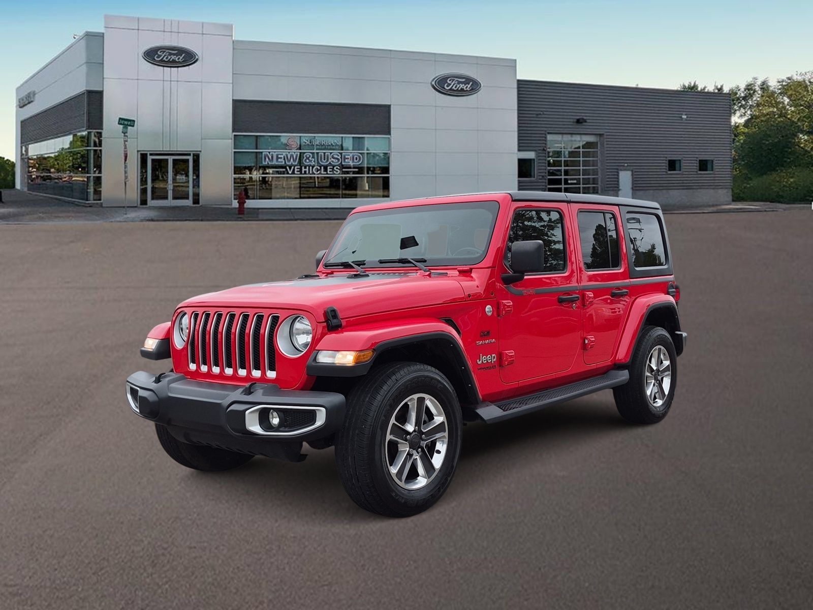 Used 2021 Jeep Wrangler Unlimited Sahara AWD/4WD image 4