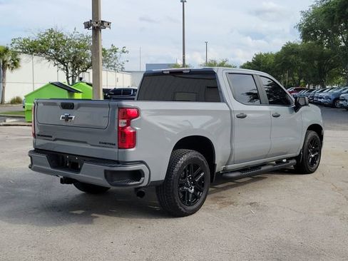 Certified 2025 Chevrolet Silverado 1500 Custom w/ Turbomax Blackout Package RWD image 4