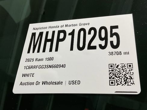 Used 2025 RAM 1500 Tradesman image 33