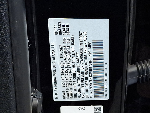 Used 2021 Honda Pilot LX image 28