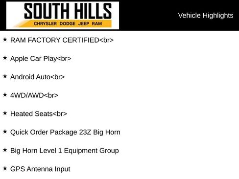 Certified 2022 RAM 1500 Big Horn image 3