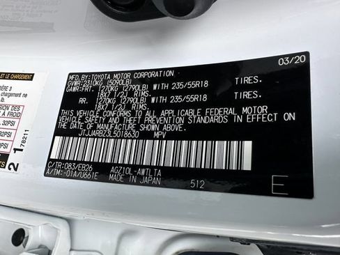Used 2020 Lexus NX 300 F Sport w/ Accessory Package 2 FWD image 35