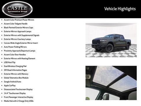 New 2026 RAM 1500 Rebel w/ Rebel Level 2 Equipment Group AWD/4WD image 15
