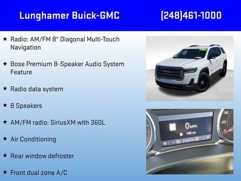 Certified 2023 GMC Acadia AT4 w/ Trailering Package AWD/4WD image 18