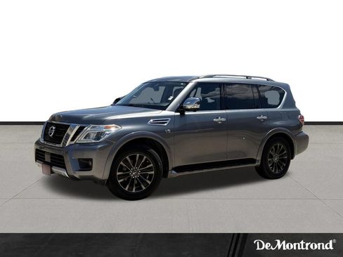 Used 2018 Nissan Armada Platinum w/ Captain Seat Package RWD image 1