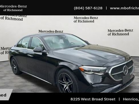 Used 2024 Mercedes-Benz E 350 4MATIC Sedan image 4