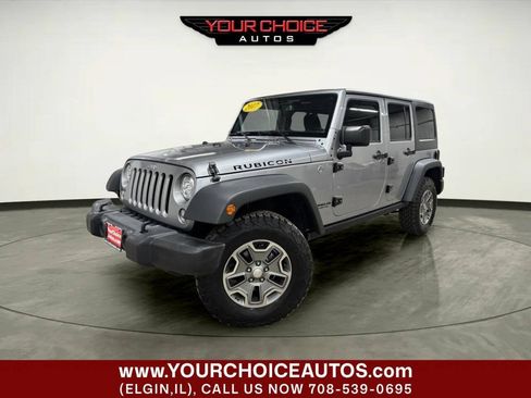 Used 2017 Jeep Wrangler Unlimited Rubicon w/ Connectivity Group AWD/4WD image 1