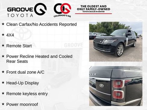 Used 2018 Land Rover Range Rover HSE AWD/4WD image 4