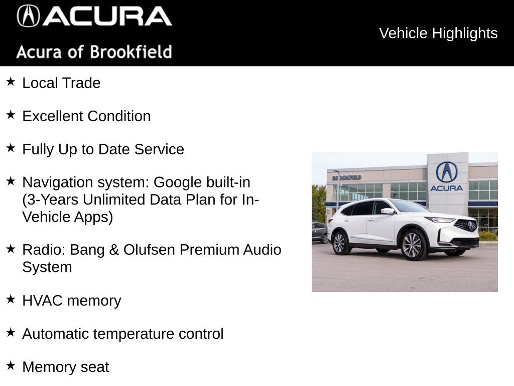 Certified 2025 Acura MDX w/ Technology Package AWD/4WD image 4